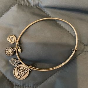 Silver Alex & Ani bracelet - Celtic Knot